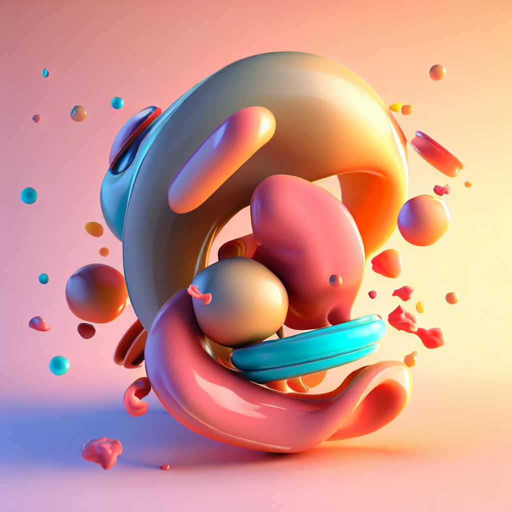 Create a 3d rendering of a unique and delicious snack that you have never seen before!. Image 4 of 4