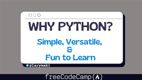 Python for Beginners Freecodecamp に対する画像結果
