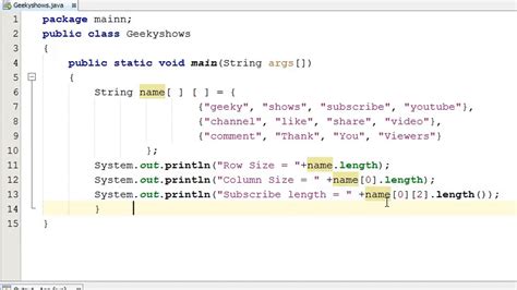 How to Get Length of Array in Java に対する画像結果