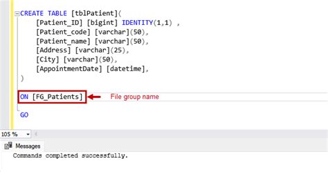 Image result for SQL Server Create Table Example