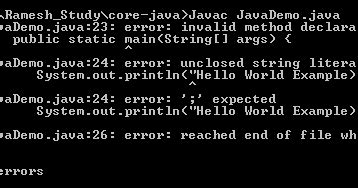 Image result for Java Error