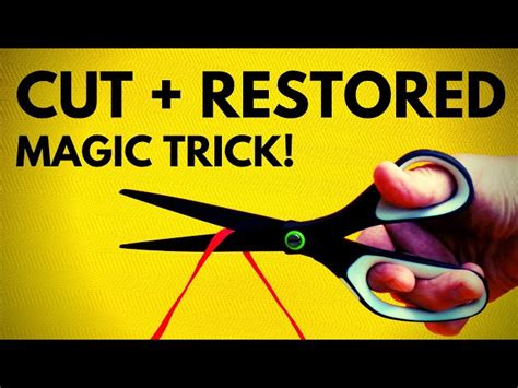 Image result for Magic Trick How to Restore Items