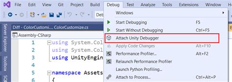 ADB Debugging in Unity に対する画像結果