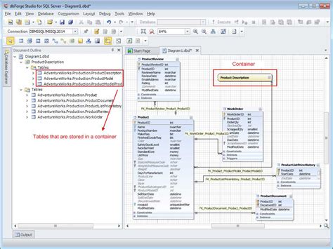 SQL Database Relationship Diagram に対する画像結果