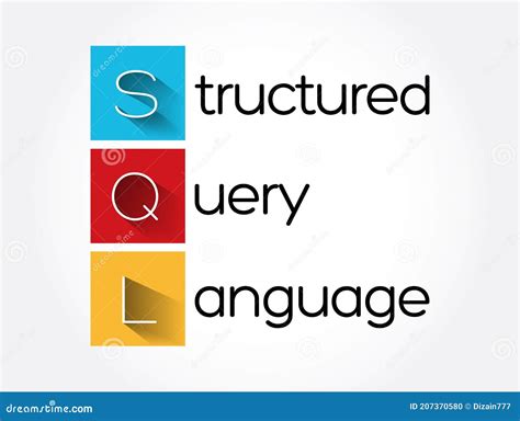Structured Query Language に対する画像結果