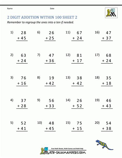Résultat d’images pour Addition Problems