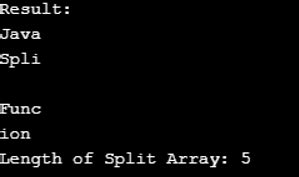 Image result for split array java