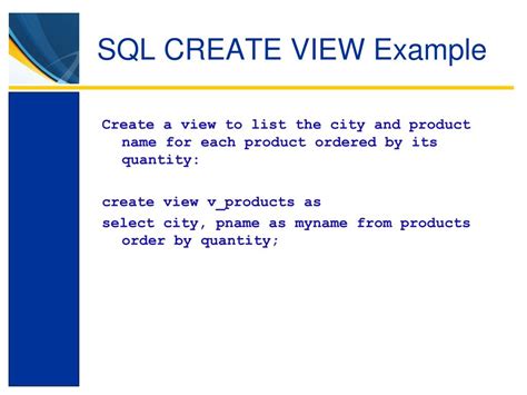 SQL Create View に対する画像結果
