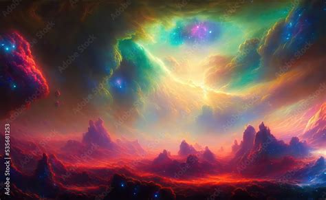 Toradh íomhá ar Exploding Nebula