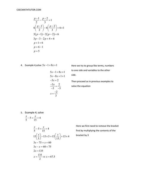 Toradh íomhá ar Factorization Math CSEC