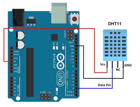 Résultat d’images pour Humidity Sensor Arduino Circuit