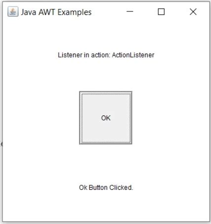 Résultat d’images pour ActionListener Java