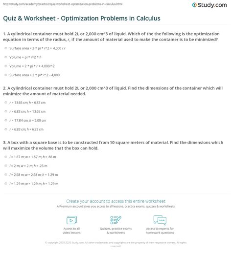 Image result for +Optmization Word Problems Calculus