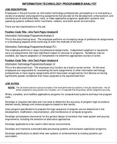 Programmer Job Description に対する画像結果