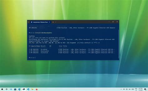 Install PowerShell Windows 1.0 માટે ઇમેજ પરિણામ