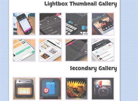 JavaScript Image Gallery に対する画像結果