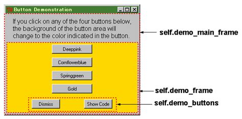 Tkinter Python Demos に対する画像結果