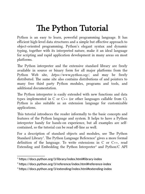 Image result for Python Tutorial PDF Free Download