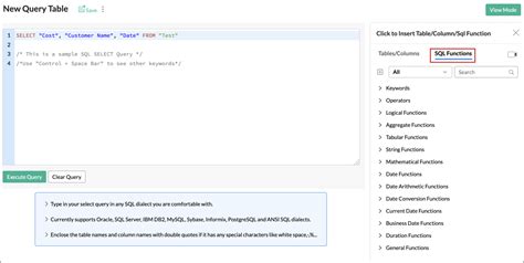Image result for SQL Query Table