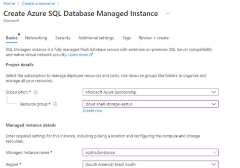 Azure SQL Database Vs. Managed Instance に対する画像結果