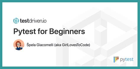 Image result for Python Test Driven Development Py.test Tutorial