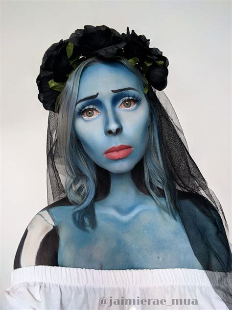 Image result for Corpse Bride Inspired Makeup