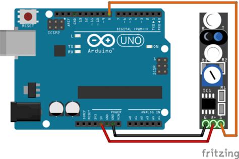 Arduino Hunt Sensor Module KY 033 に対する画像結果