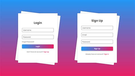 Image result for Sign Up Page HTML
