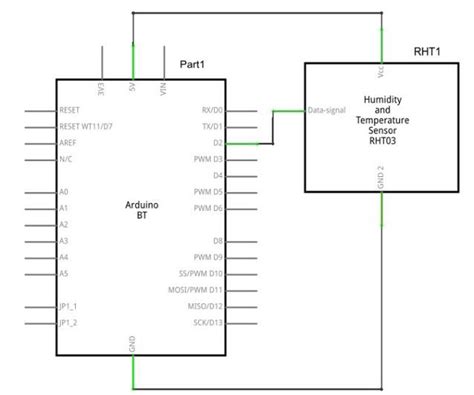 Humidity Sensor Arduino Breadboard Wiring に対する画像結果