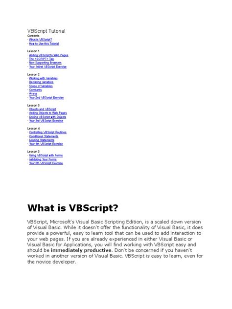 تصویر کا نتیجہ برائے VBScript Tutorial Latest