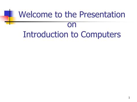 Image result for Introduction to Computer PowerPoint