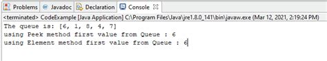 Image result for Java Queue Integer