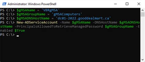 Image result for Install Gmsa PowerShell