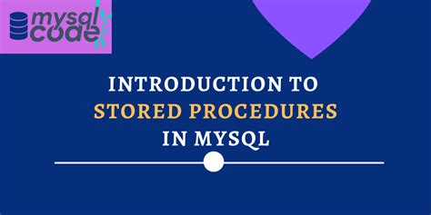 Stored Procedure MySQL に対する画像結果