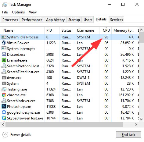 Image result for Task Manager Processes Clean Up