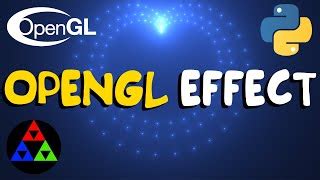 OpenGL Python Tutorial に対する画像結果