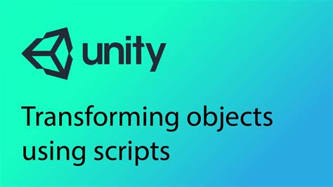 Unity Transform Script に対する画像結果