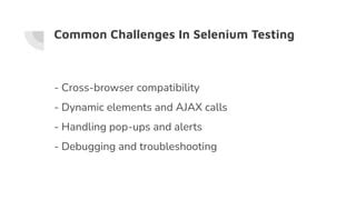 Image result for Selenium Automation Testing for Dummies PDF