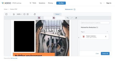 Image result for Redact a PDF File