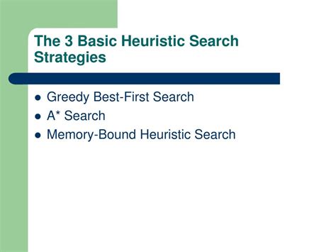 Image result for Heuristic Search Example