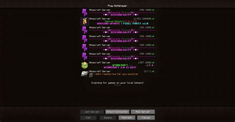 Toradh íomhá ar Minecraft JavaServer List