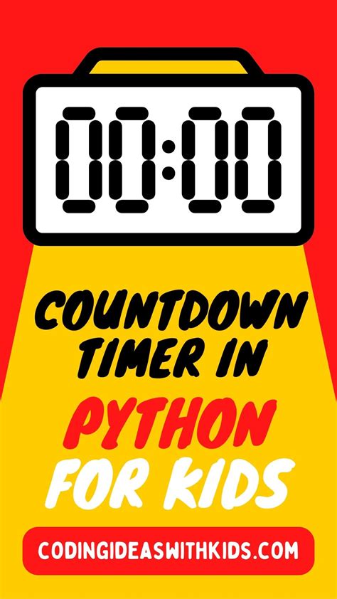 Image result for Countdown Timer Python Code