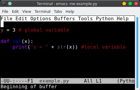 Afbeeldingsresultaten voor Python Scope of Variables