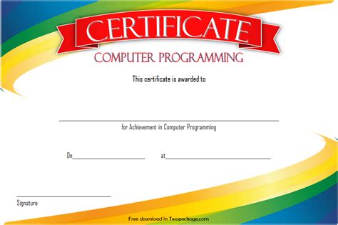 Computer Programming Certificate に対する画像結果