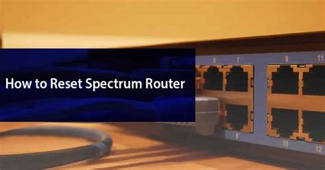 How to Reset Spectrum Modem に対する画像結果