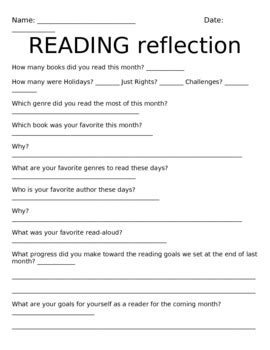 Reading Reflection に対する画像結果