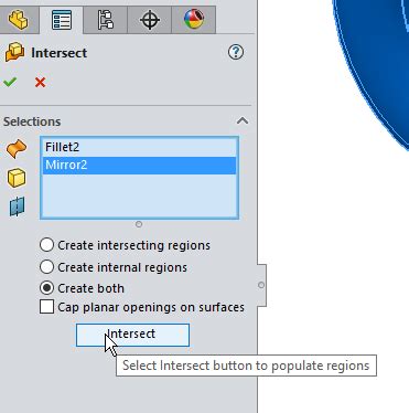 Image result for SolidWorks Boolean Intersect