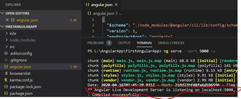 Image result for How Link Angular in Command Prompt and vs Code