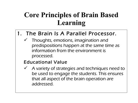 Image result for Brain Based Learning Principles