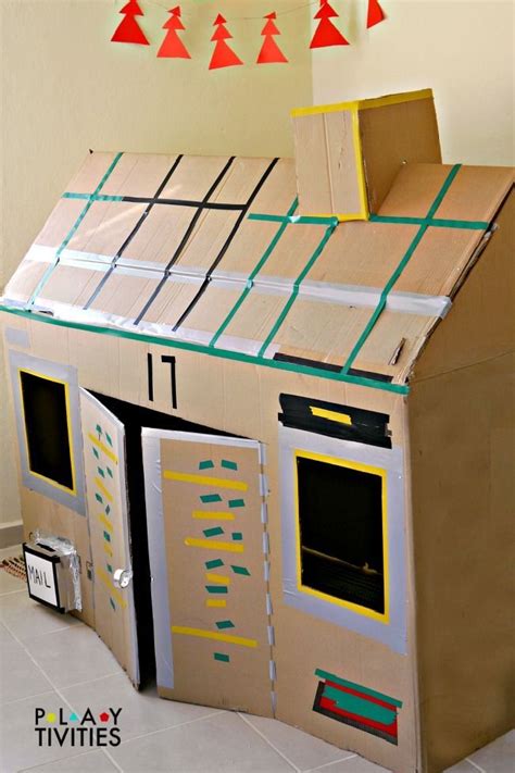 Unique House Designs Cardboard Box Gallery For > Cardboard Box House ...